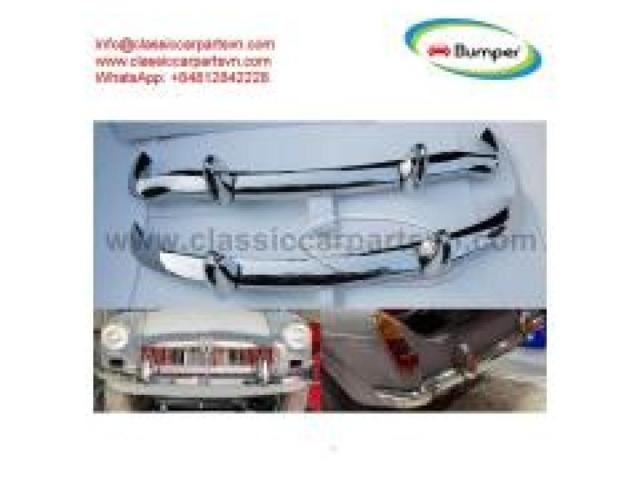 MGB bumpers without rubber on over riders